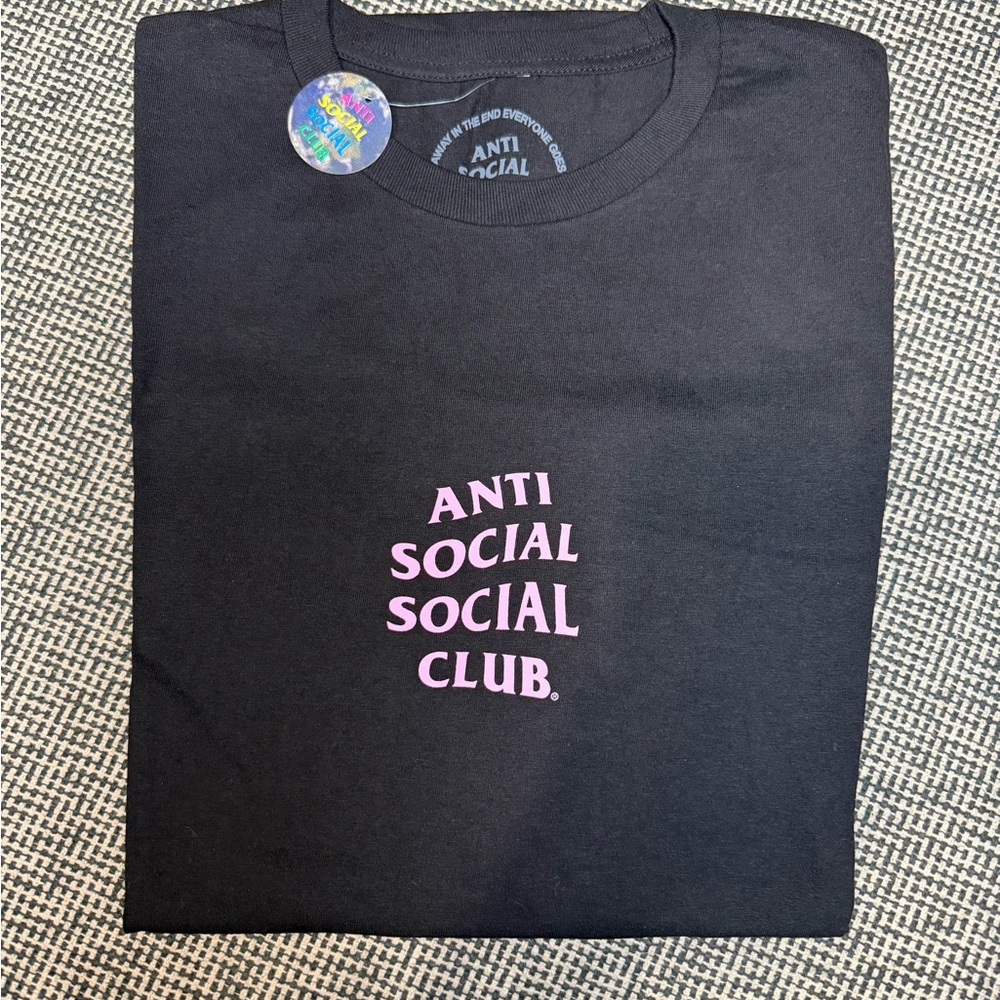 Anti Social Social Club “Never again Never you” tshirt brand new